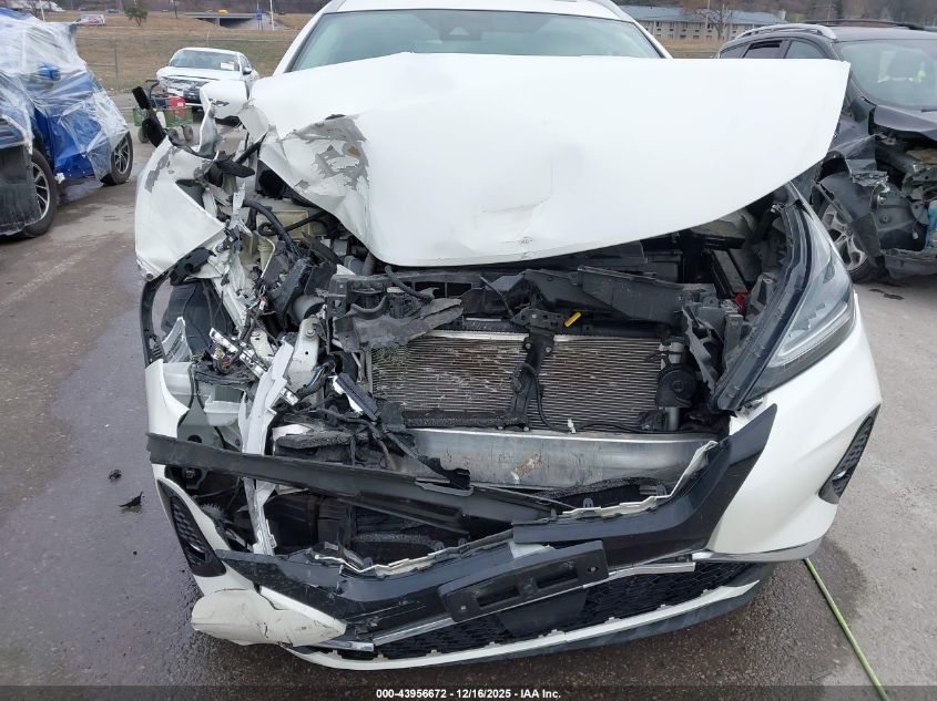 2020 Nissan Murano Sl Intelligent Awd VIN: 5N1AZ2CS8LN152260 Lot: 43956672