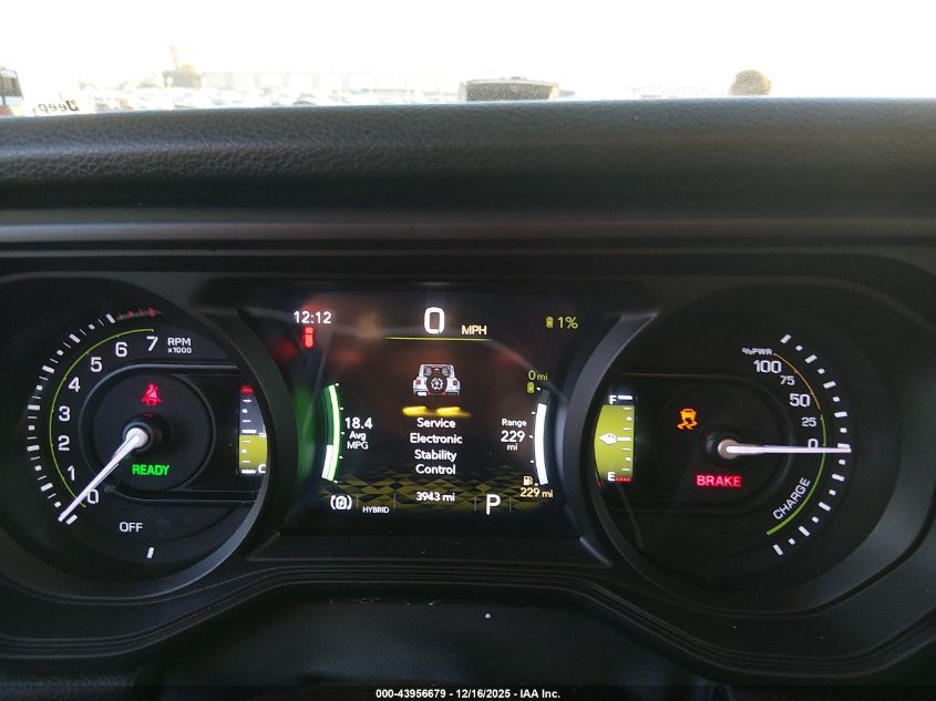 2025 Jeep Wrangler 4Xe Sport S 4Xe VIN: 1C4RJXN68SW641391 Lot: 43956679