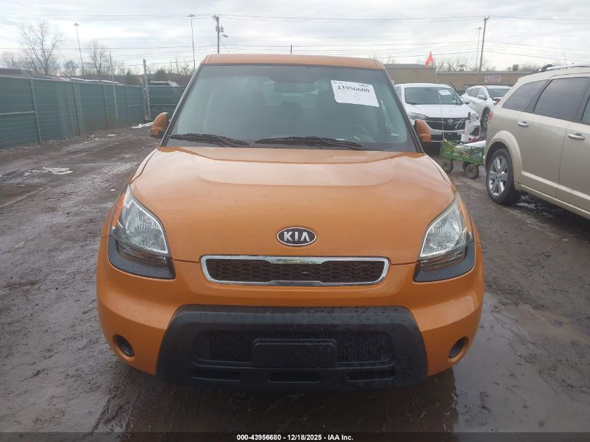 2011 Kia Soul + VIN: KNDJT2A29B7309712 Lot: 43956680