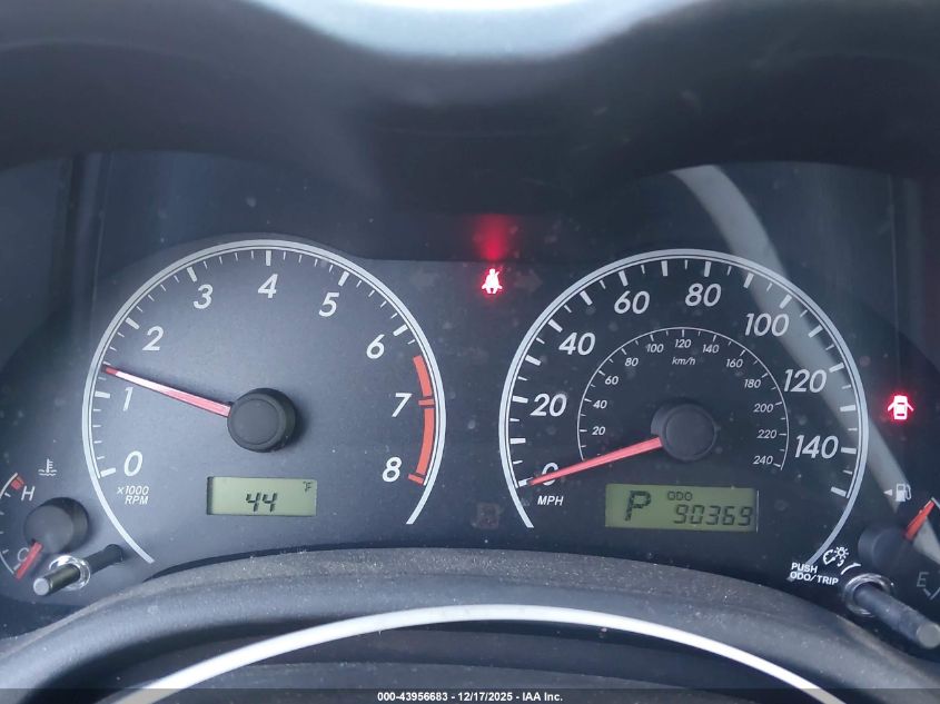 2012 Toyota Corolla Le VIN: 5YFBU4EE4CP056848 Lot: 43956683