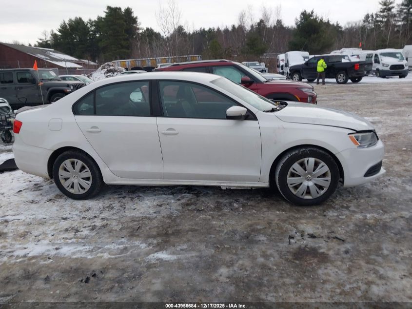 2011 Volkswagen Jetta 2.5L Se VIN: 3VWDZ7AJ5BM341088 Lot: 43956684