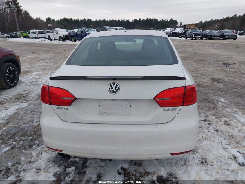 2011 Volkswagen Jetta 2.5L Se VIN: 3VWDZ7AJ5BM341088 Lot: 43956684