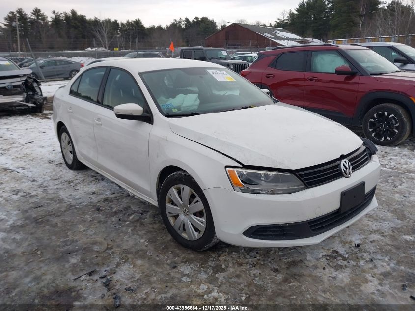 2011 Volkswagen Jetta 2.5L Se VIN: 3VWDZ7AJ5BM341088 Lot: 43956684
