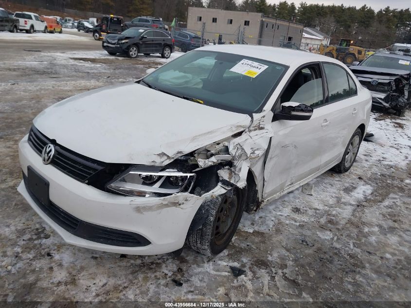 2011 Volkswagen Jetta 2.5L Se VIN: 3VWDZ7AJ5BM341088 Lot: 43956684