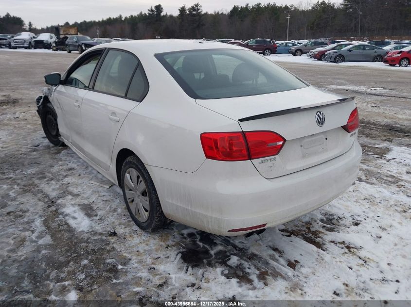 2011 Volkswagen Jetta 2.5L Se VIN: 3VWDZ7AJ5BM341088 Lot: 43956684