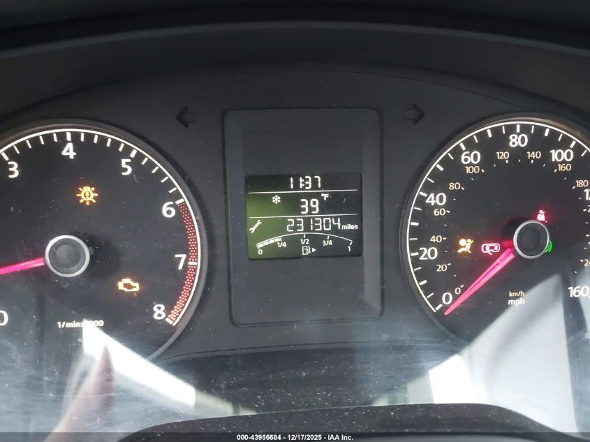 2011 Volkswagen Jetta 2.5L Se VIN: 3VWDZ7AJ5BM341088 Lot: 43956684