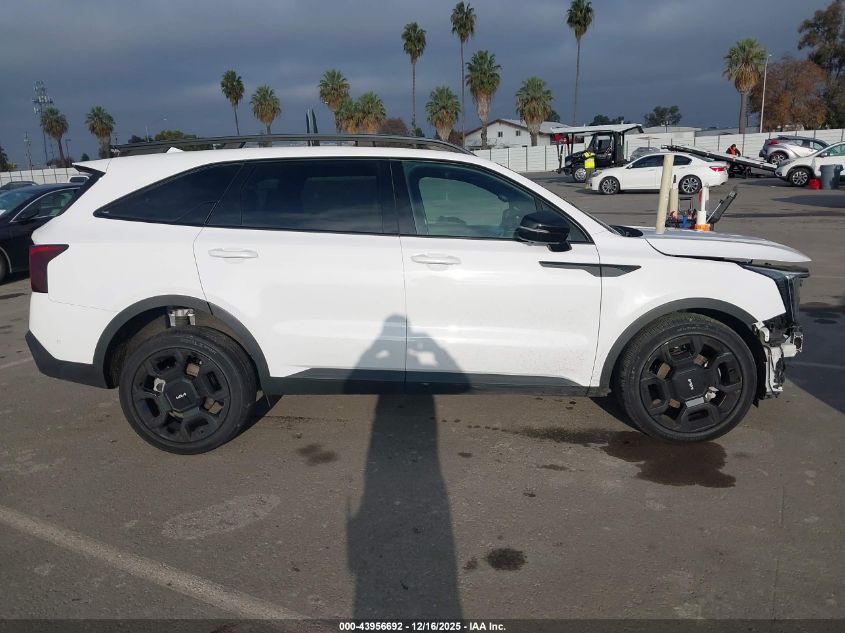 2024 Kia Sorento X-Line Sx VIN: 5XYRKDJF4RG304225 Lot: 43956692