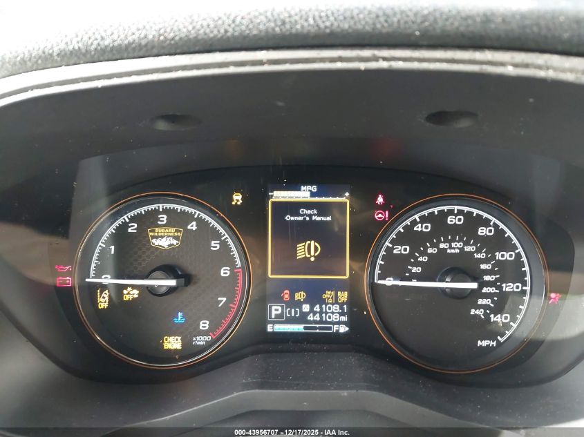 2022 Subaru Forester Wilderness VIN: JF2SKAMC2NH435660 Lot: 43956707