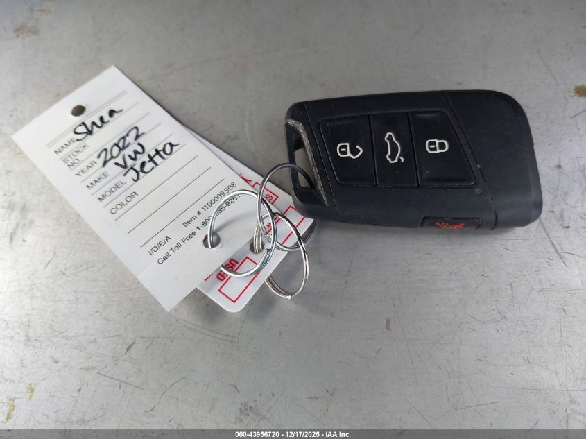 2022 Volkswagen Jetta 1.5T Se VIN: 3VW7M7BUXNM003372 Lot: 43956720