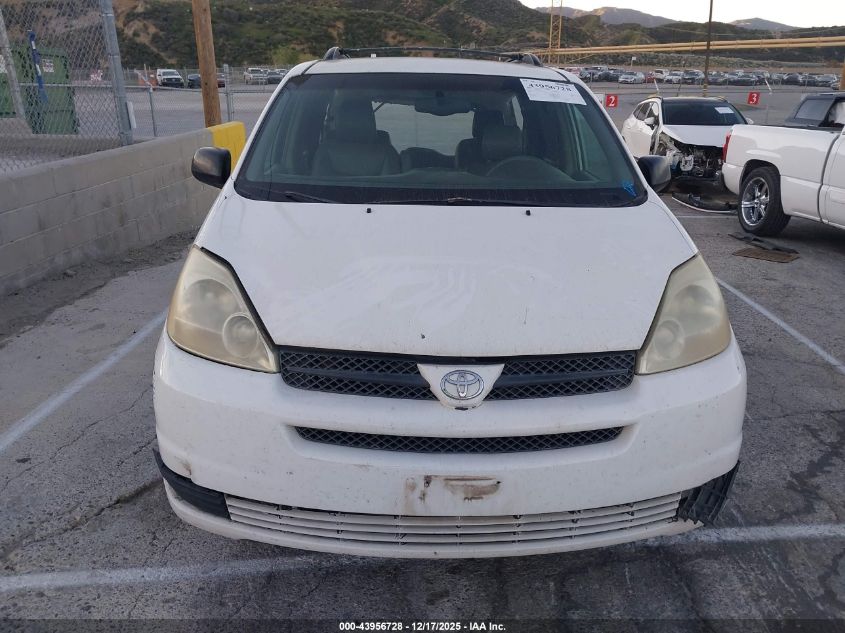 2004 Toyota Sienna Le VIN: 5TDZA23C94S152660 Lot: 43956728