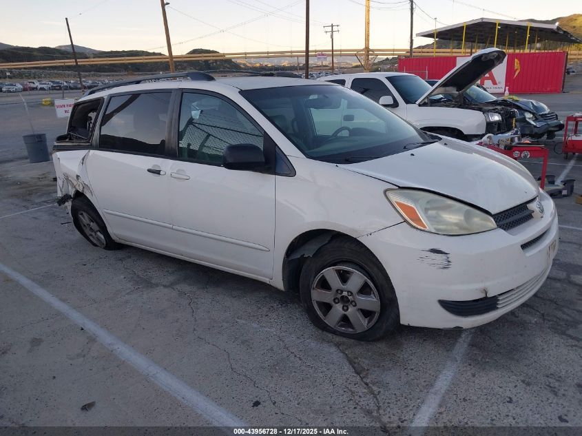 2004 Toyota Sienna Le VIN: 5TDZA23C94S152660 Lot: 43956728