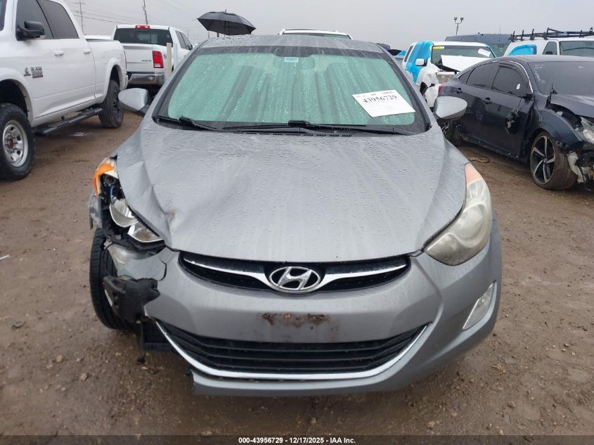 2013 Hyundai Elantra Gls VIN: KMHDH4AE6DU951664 Lot: 43956729