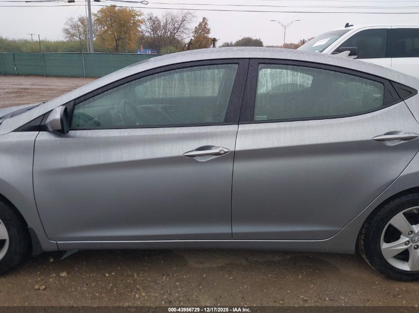 2013 Hyundai Elantra Gls VIN: KMHDH4AE6DU951664 Lot: 43956729