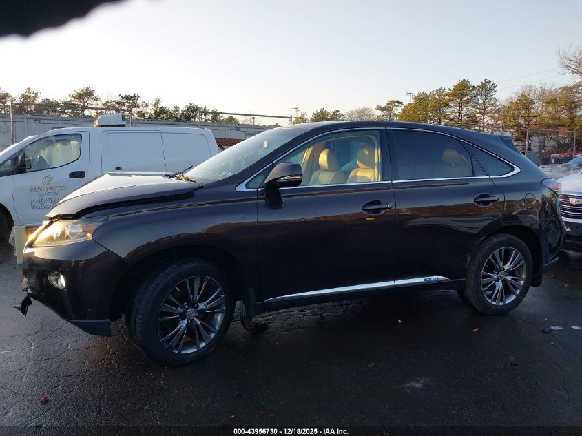 2013 Lexus Rx 450H VIN: JTJZB1BA4D2007618 Lot: 43956730