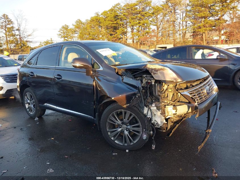 2013 Lexus Rx 450H VIN: JTJZB1BA4D2007618 Lot: 43956730