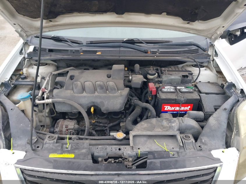 2010 Nissan Sentra 2.0 VIN: 3N1AB6AP6AL698506 Lot: 43956735