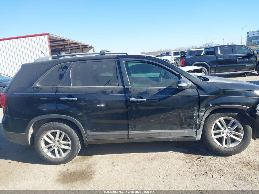 2015 Kia Sorento Lx VIN: 5XYKT4A6XFG630315 Lot: 43956752