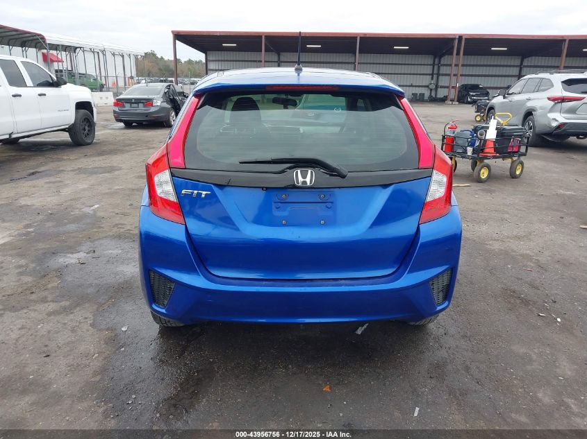 2016 Honda Fit Lx VIN: JHMGK5H53GX039512 Lot: 43956756