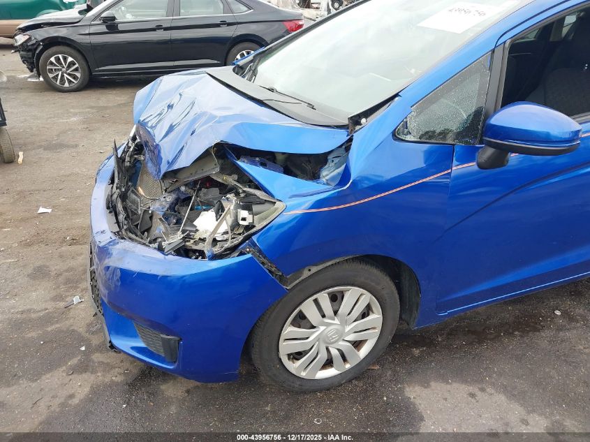 2016 Honda Fit Lx VIN: JHMGK5H53GX039512 Lot: 43956756