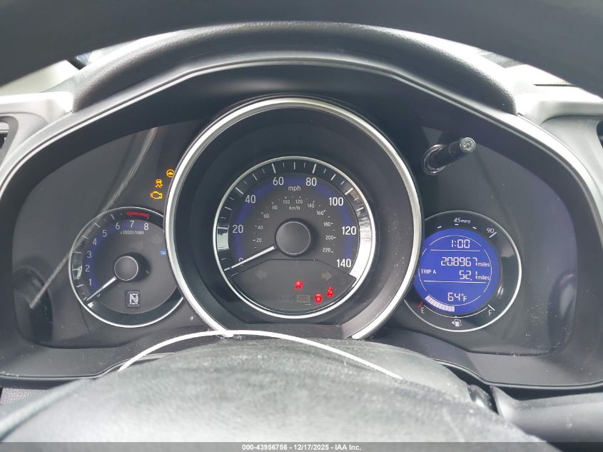 2016 Honda Fit Lx VIN: JHMGK5H53GX039512 Lot: 43956756