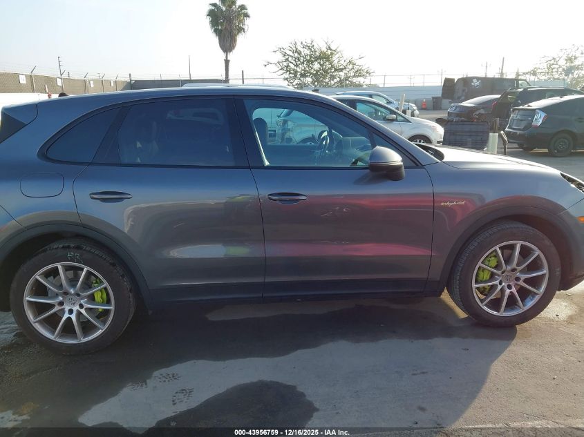 2019 Porsche Cayenne E-Hybrid VIN: WP1AE2AY6KDA51616 Lot: 43956759