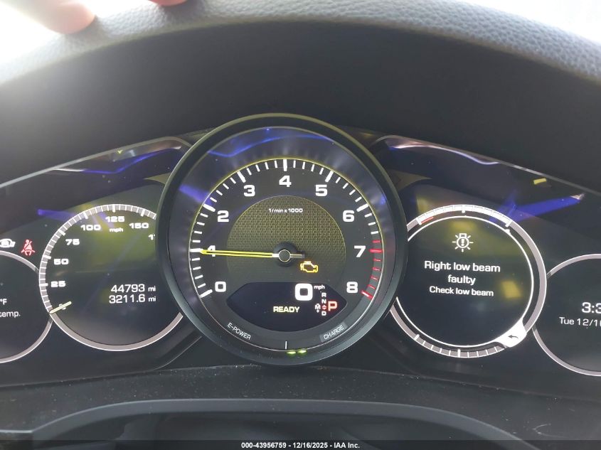 2019 Porsche Cayenne E-Hybrid VIN: WP1AE2AY6KDA51616 Lot: 43956759