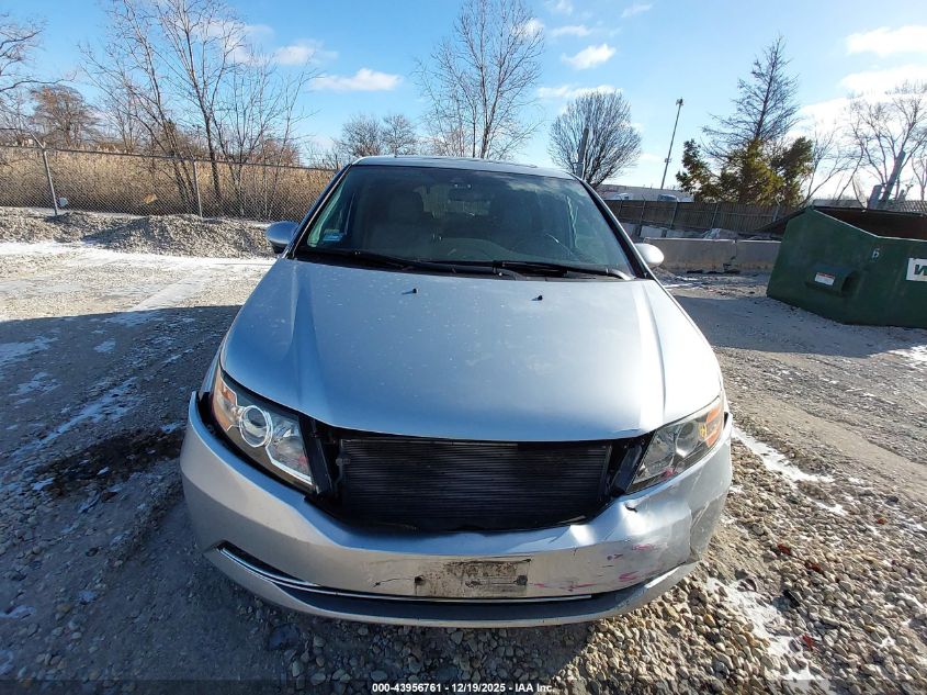 2014 Honda Odyssey Ex-L VIN: 5FNRL5H66EB053265 Lot: 43956761