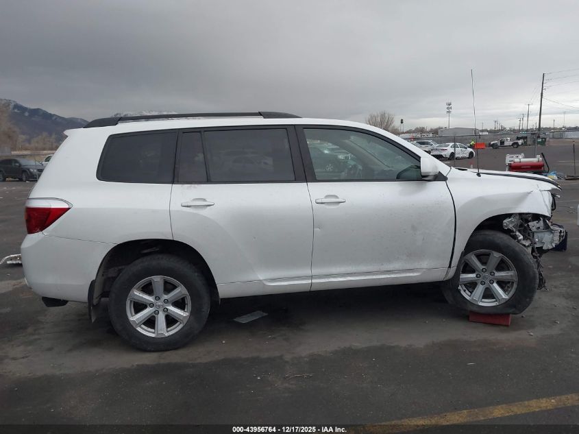 2009 Toyota Highlander VIN: JTEES41A492131234 Lot: 43956764