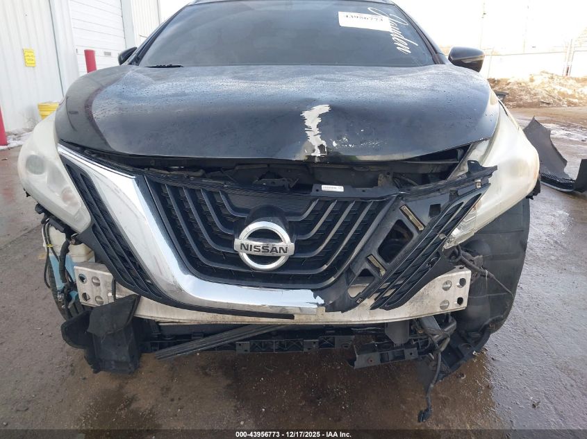 2016 Nissan Murano Sv VIN: 5N1AZ2MH5GN103607 Lot: 43956773