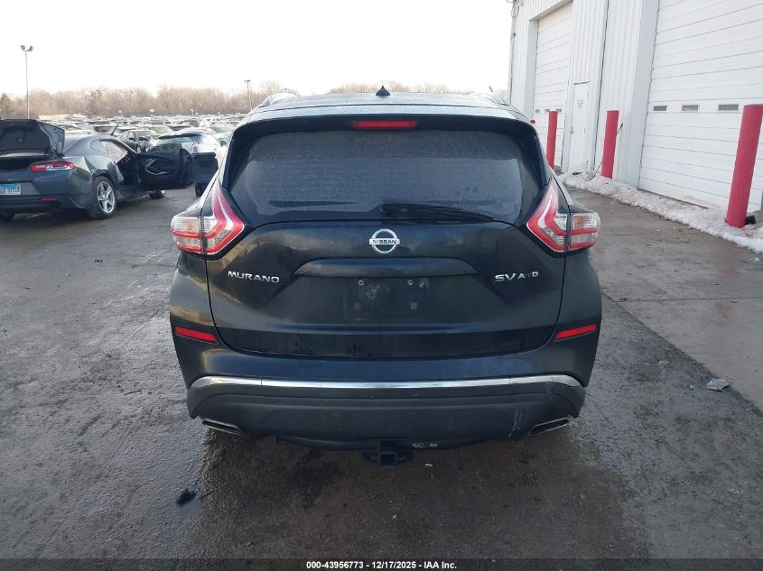 2016 Nissan Murano Sv VIN: 5N1AZ2MH5GN103607 Lot: 43956773