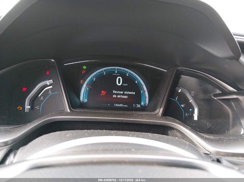 2017 Honda Civic Ex-L VIN: SHHFK7H7XHU202127 Lot: 43956782