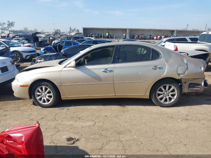 2003 Lexus Es 300 VIN: JTHBF30G130136131 Lot: 43956789
