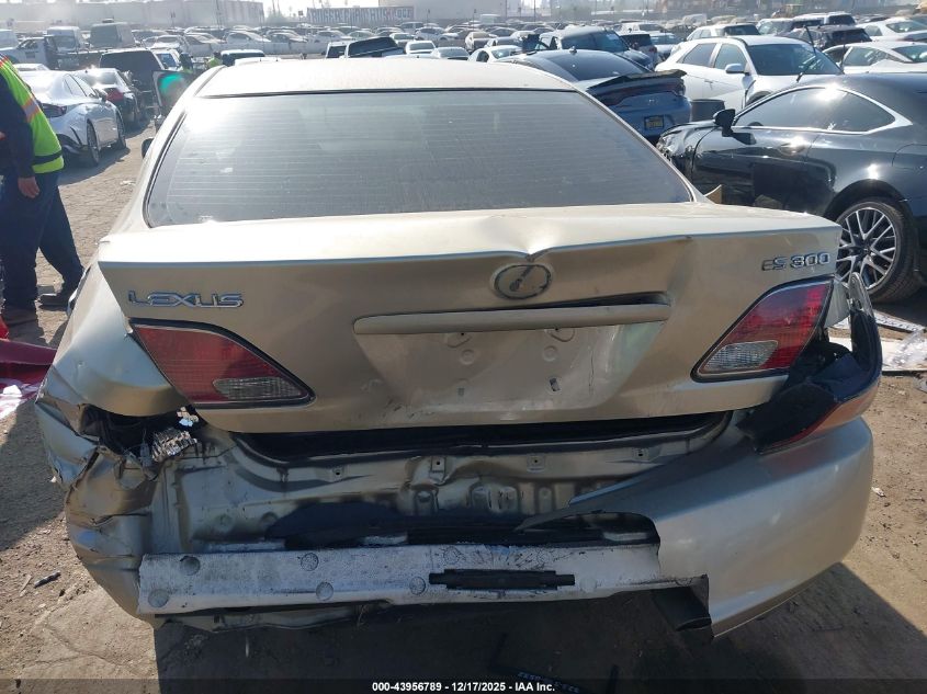 2003 Lexus Es 300 VIN: JTHBF30G130136131 Lot: 43956789