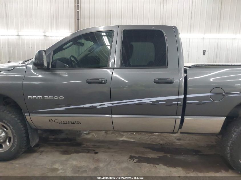 2004 Dodge Ram 2500 Slt/Laramie VIN: 3D7KU28C64G234772 Lot: 43956805