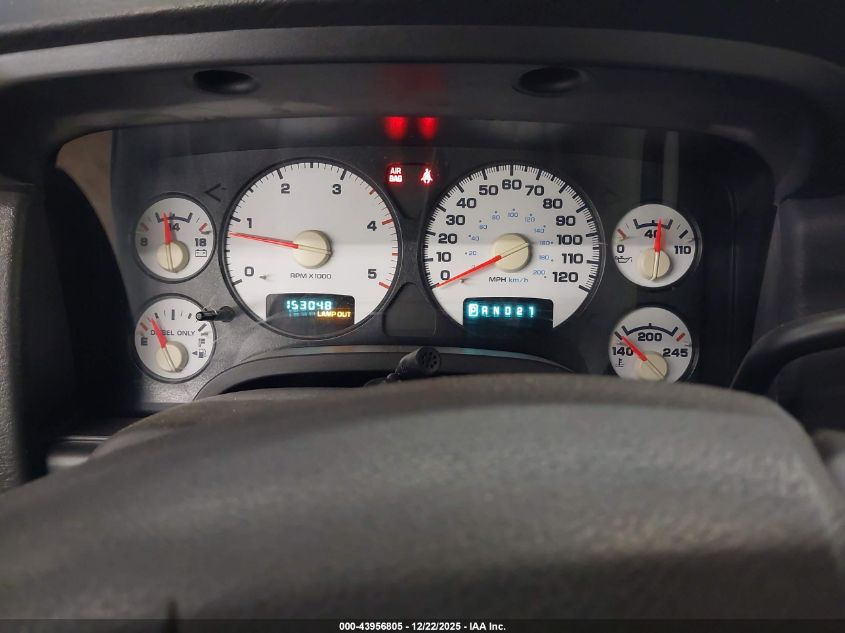 2004 Dodge Ram 2500 Slt/Laramie VIN: 3D7KU28C64G234772 Lot: 43956805