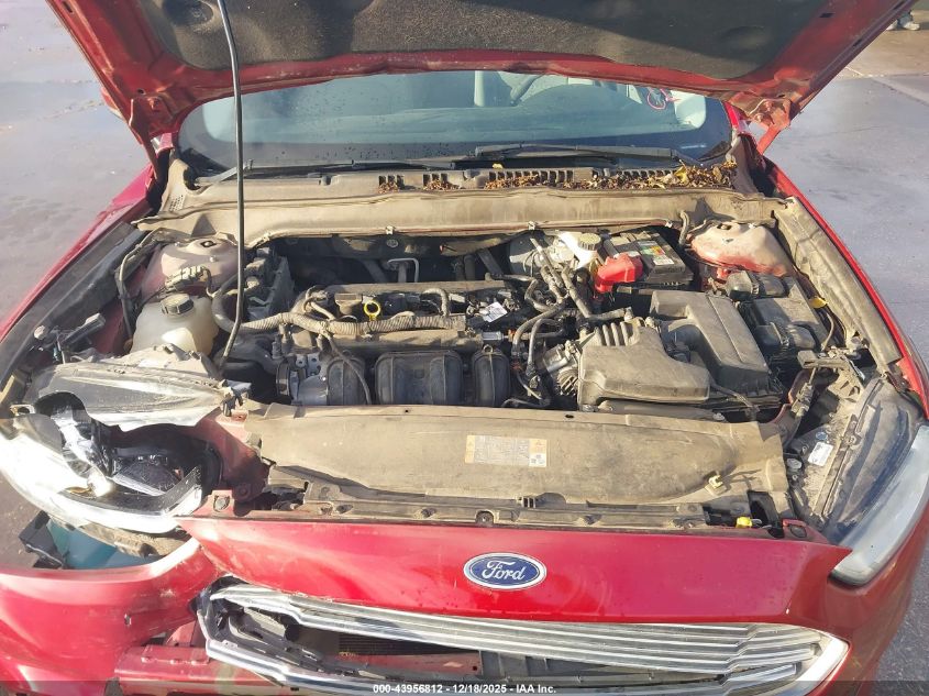 2013 Ford Fusion S VIN: 3FA6P0G77DR183577 Lot: 43956812