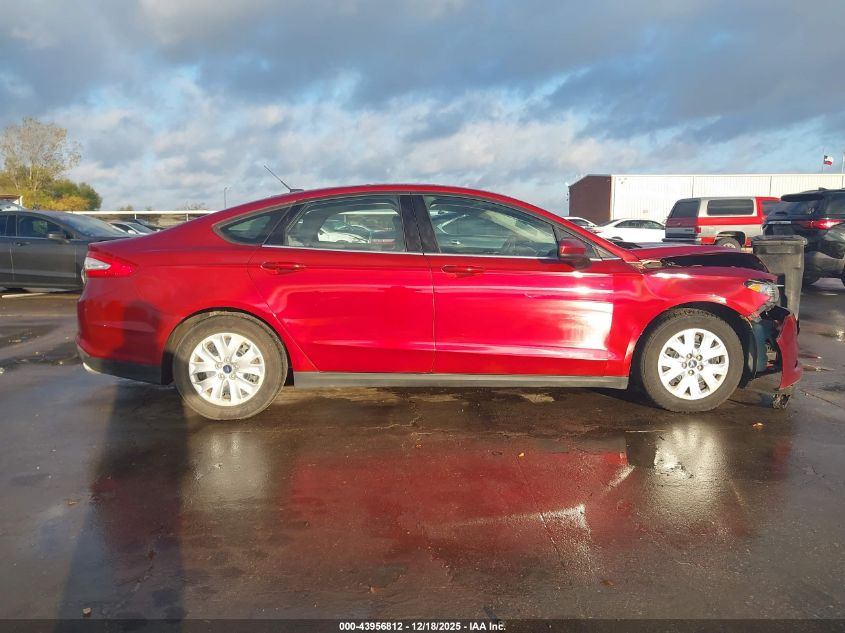 2013 Ford Fusion S VIN: 3FA6P0G77DR183577 Lot: 43956812