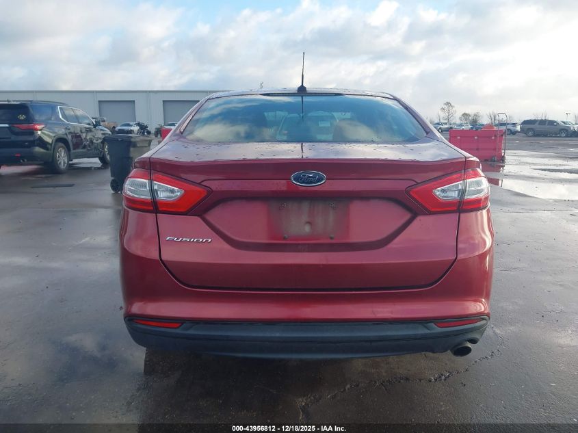 2013 Ford Fusion S VIN: 3FA6P0G77DR183577 Lot: 43956812