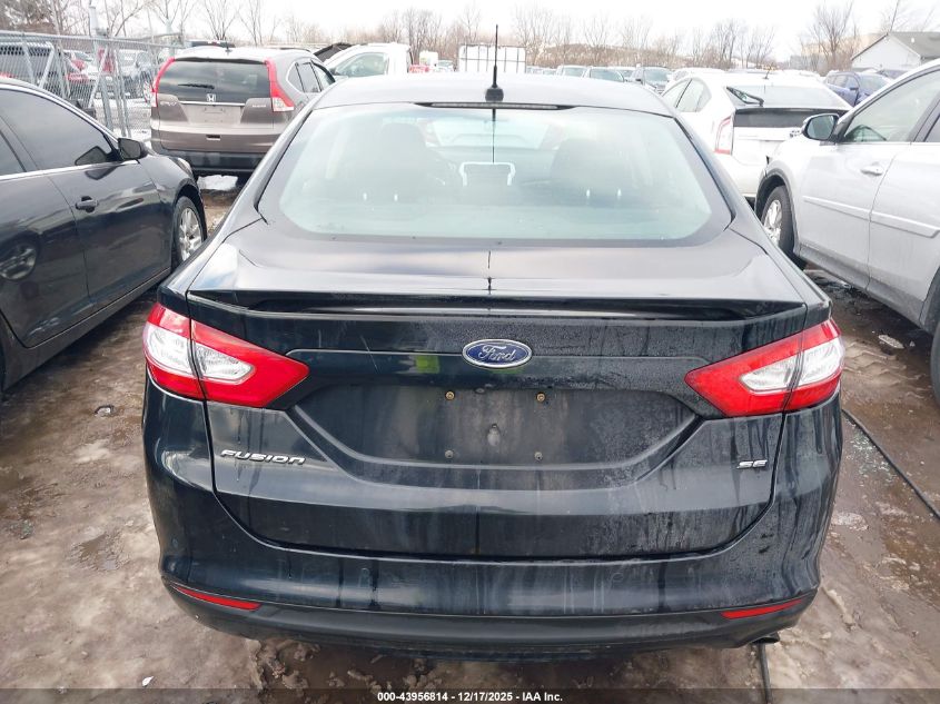 2016 Ford Fusion Se VIN: 3FA6P0H70GR379718 Lot: 43956814