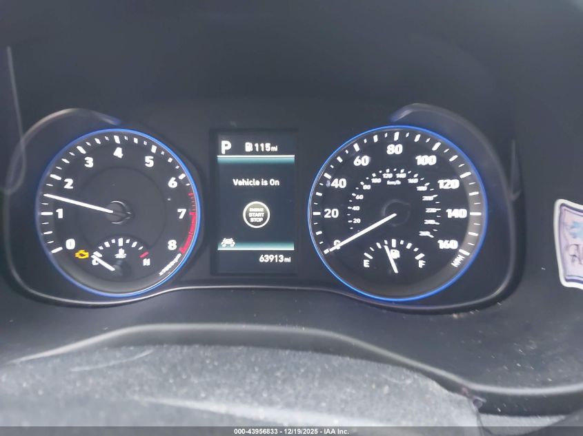 2021 Hyundai Kona Sel Plus VIN: KM8K6CAA4MU721271 Lot: 43956833