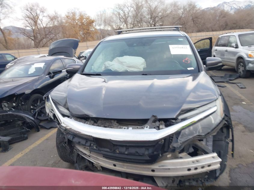 2019 Honda Pilot Ex-L VIN: 5FNYF6H52KB095265 Lot: 43956842