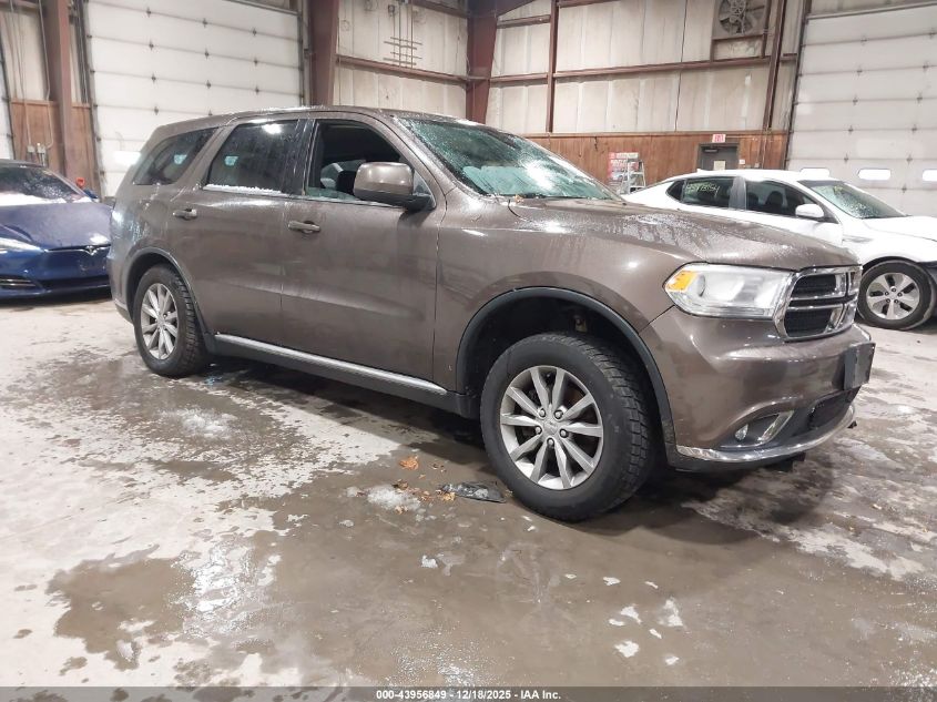 2017 Dodge Durango Sxt Awd VIN: 1C4RDJAG6HC748937 Lot: 43956849