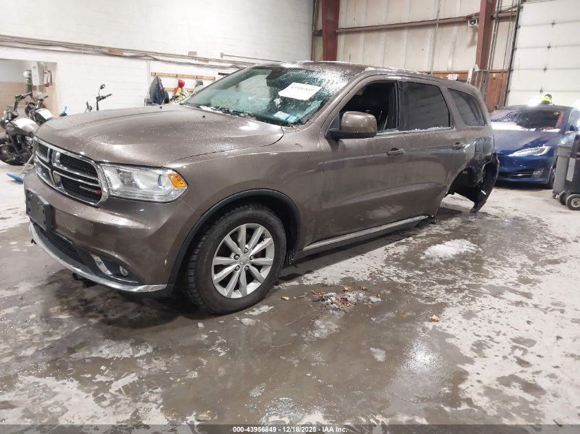2017 Dodge Durango Sxt Awd VIN: 1C4RDJAG6HC748937 Lot: 43956849