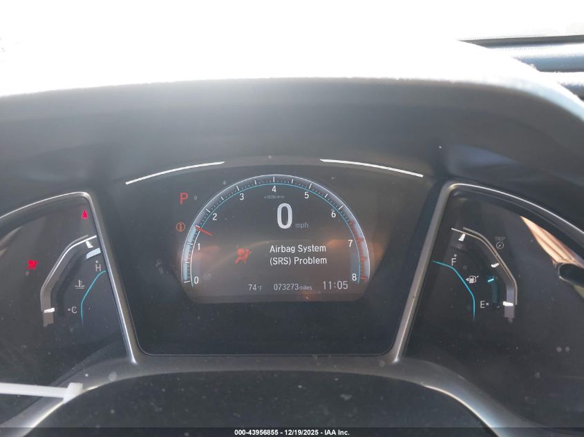 2019 Honda Civic Ex VIN: 19XFC1F39KE214875 Lot: 43956855