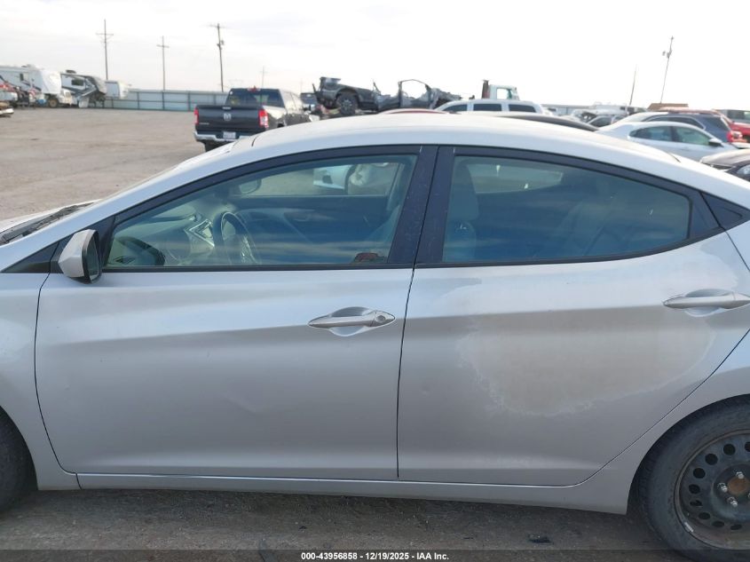 2012 Hyundai Elantra Gls VIN: 5NPDH4AE7CH121112 Lot: 43956858