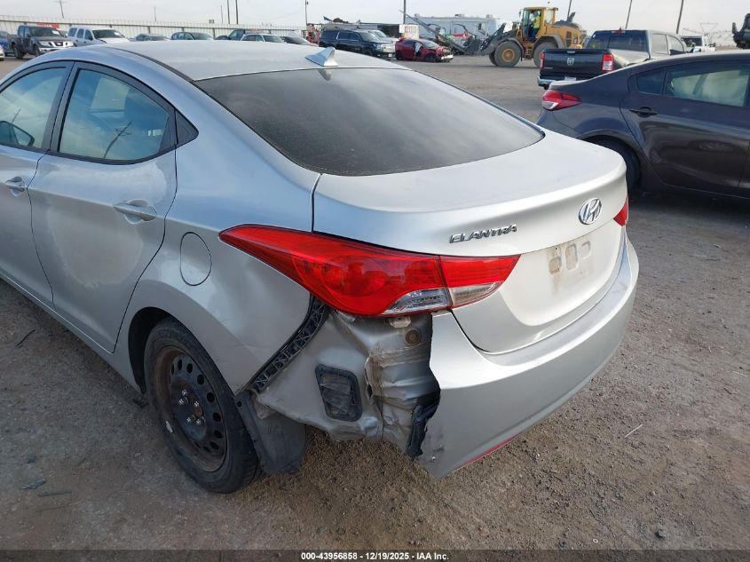 2012 Hyundai Elantra Gls VIN: 5NPDH4AE7CH121112 Lot: 43956858