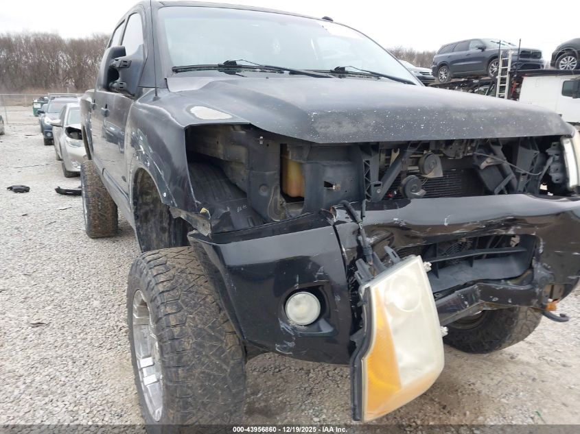 2008 Nissan Titan Le/Se VIN: 1N6AA07CX8N350457 Lot: 43956860