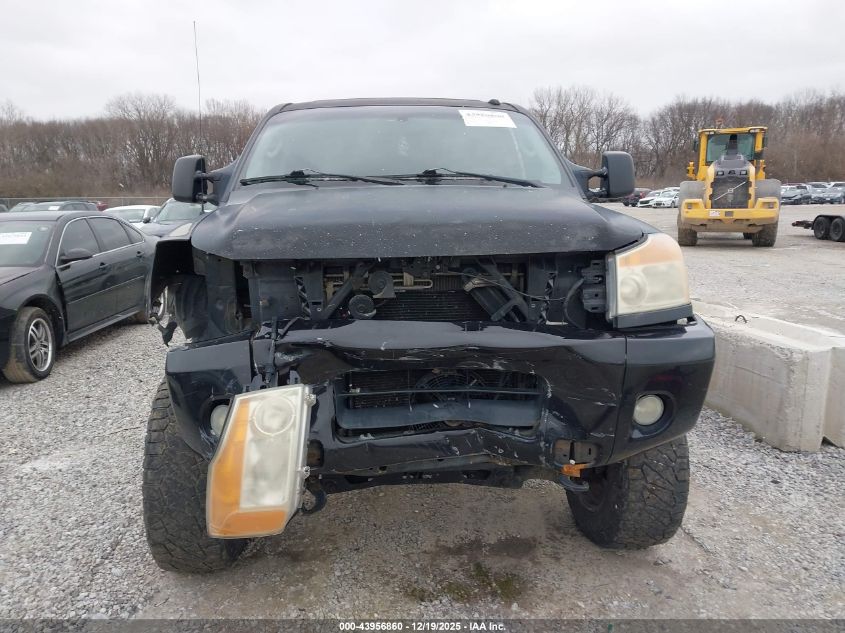 2008 Nissan Titan Le/Se VIN: 1N6AA07CX8N350457 Lot: 43956860