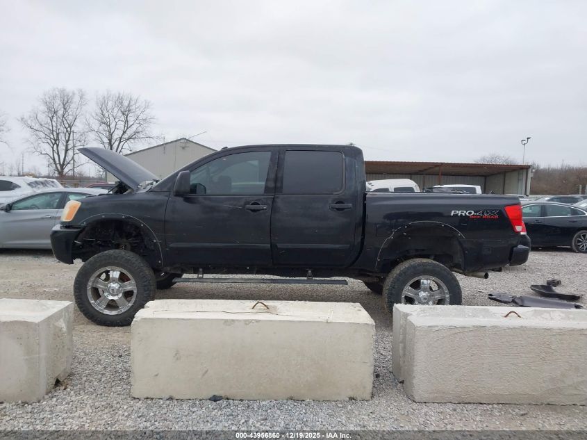 2008 Nissan Titan Le/Se VIN: 1N6AA07CX8N350457 Lot: 43956860