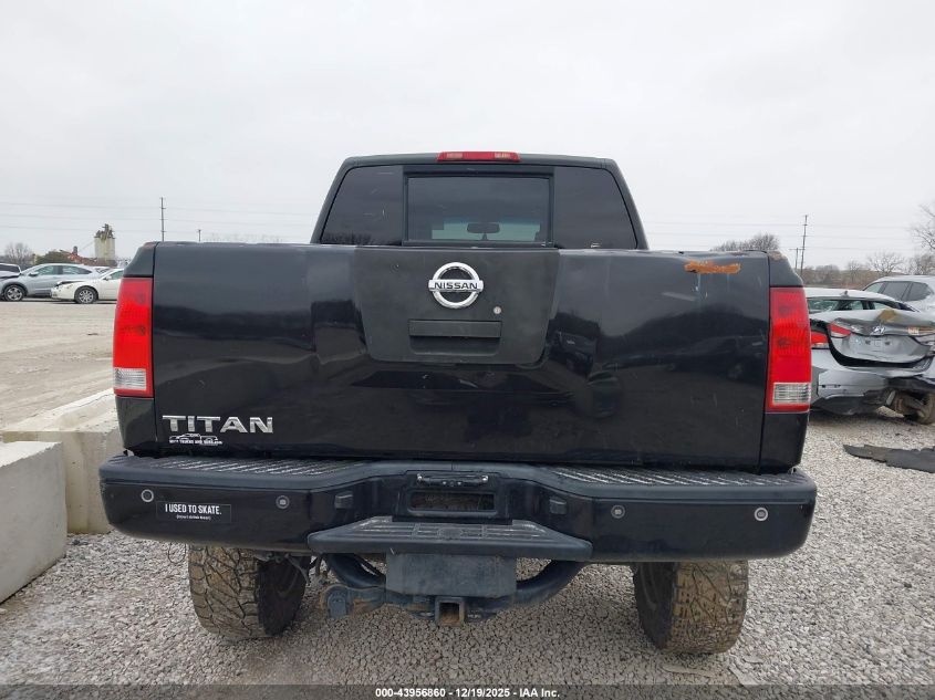 2008 Nissan Titan Le/Se VIN: 1N6AA07CX8N350457 Lot: 43956860